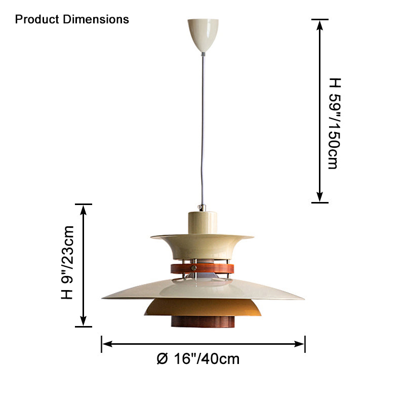 WOMO Scandinavian Pendant Light-WM2659