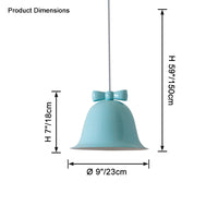 WOMO Colorful Bell Pendant Light-WM2661