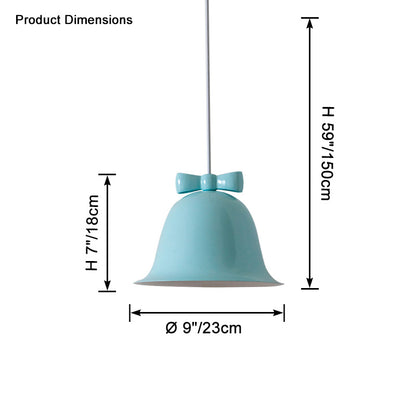 WOMO Colorful Bell Pendant Light-WM2661