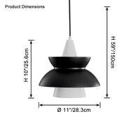 WOMO Diabolo Cone Pendant Light-WM2662
