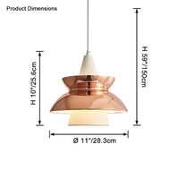 WOMO Diabolo Cone Pendant Light-WM2662
