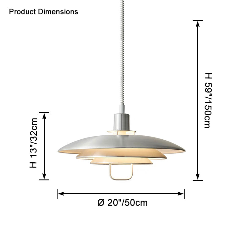 WOMO Danish Rise and Fall Pendant Light-WM2663