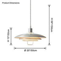 WOMO Danish Rise and Fall Pendant Light-WM2663
