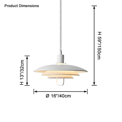 WOMO Danish Rise and Fall Pendant Light-WM2663