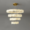 WOMO Tiered Circular Alabaster Chandelier-WM2671 thumbnail