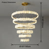 WOMO Tiered Circular Alabaster Chandelier-WM2671 thumbnail