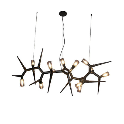 WOMO Black Branch Chandelier-WM2672