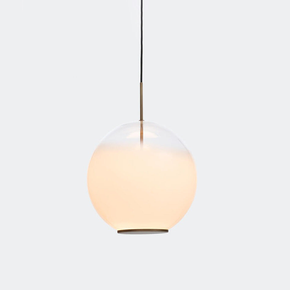 WOMO Milk Glass Globe Pendant Light-WM2674