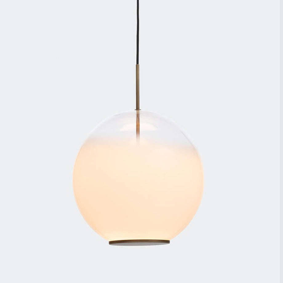 WOMO Milk Glass Globe Pendant Light-WM2674