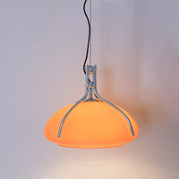 WOMO Pumpkin Glass Dome Pendant Light-WM2675