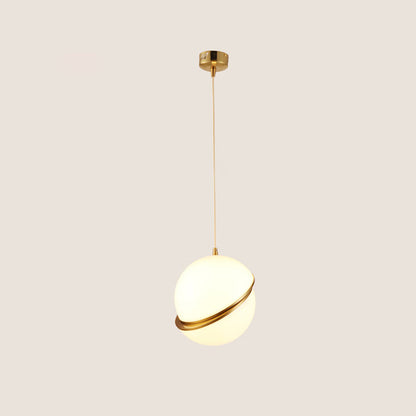 WOMO Cut Glass Globe Pendant Light-WM2679