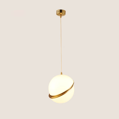 WOMO Cut Glass Globe Pendant Light-WM2679