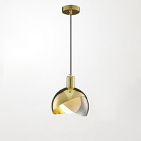 WOMO Asymmetrical Flower Glass Pendant Light-WM2681
