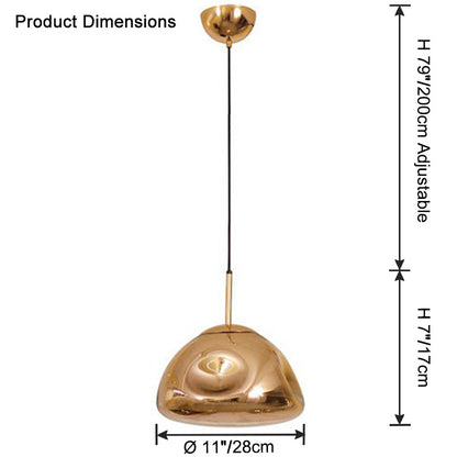 WOMO Melt Hanging Lava Pendant Light-WM2684