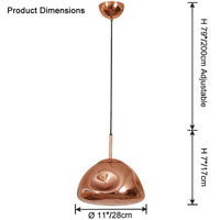 WOMO Melt Hanging Lava Pendant Light-WM2684