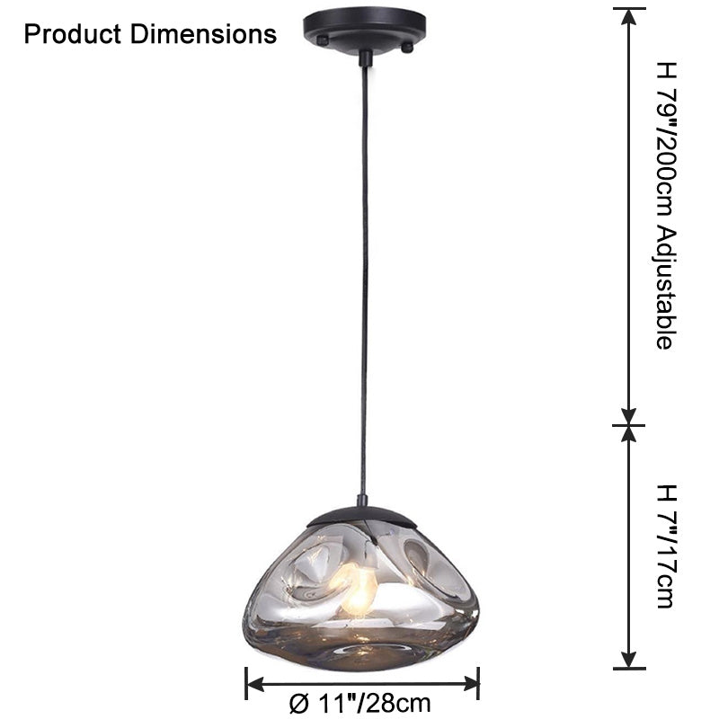 WOMO Melt Hanging Lava Pendant Light-WM2684