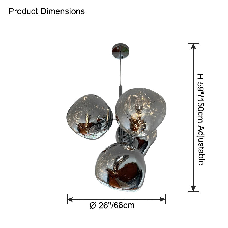 WOMO Melt hanging Lava Chandelier-WM2685