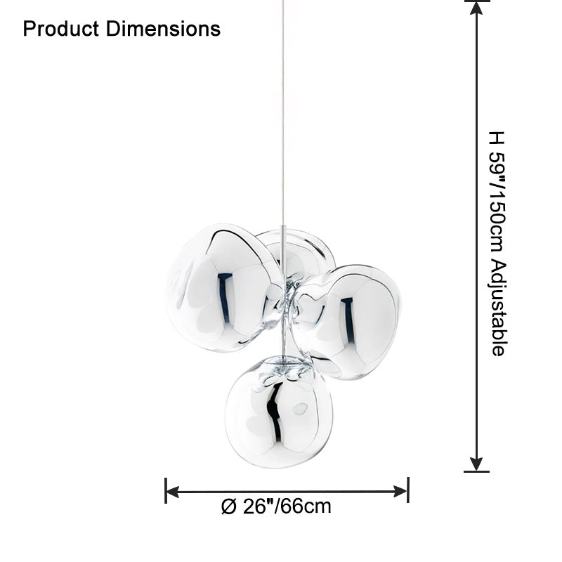 WOMO Melt hanging Lava Chandelier-WM2685