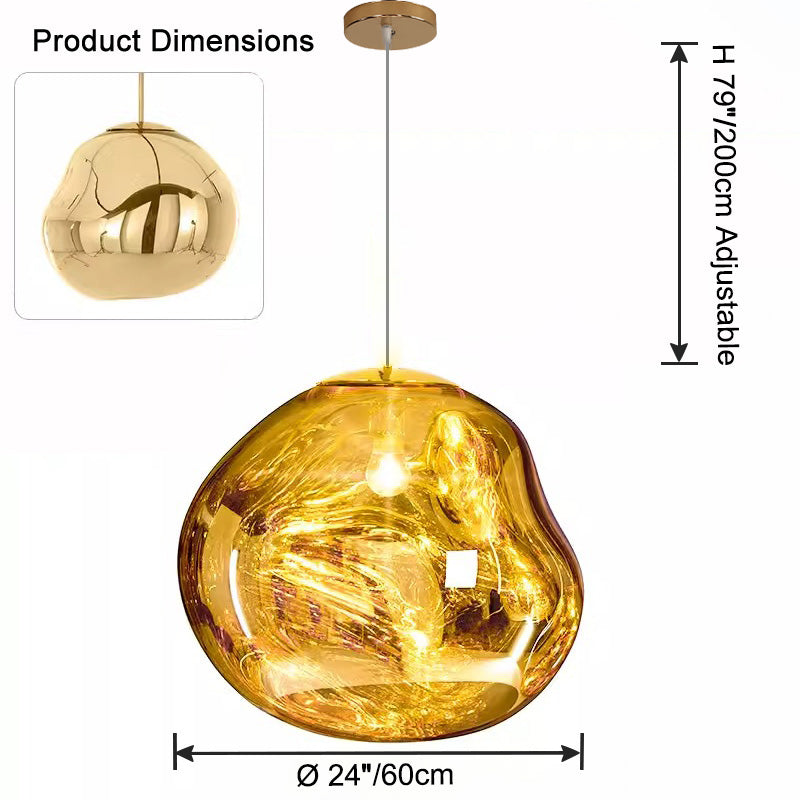 WOMO Melt Hanging Lava Pendant Light-WM2690