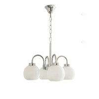 WOMO Glass Globe Arm Chandelier-WM2718