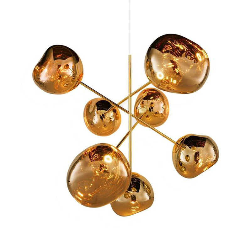 WOMO Melt Sputnik Globe Chandelier-WM2694