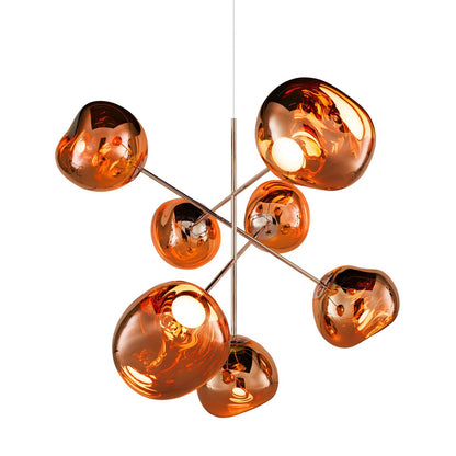 WOMO Melt Sputnik Globe Chandelier-WM2694