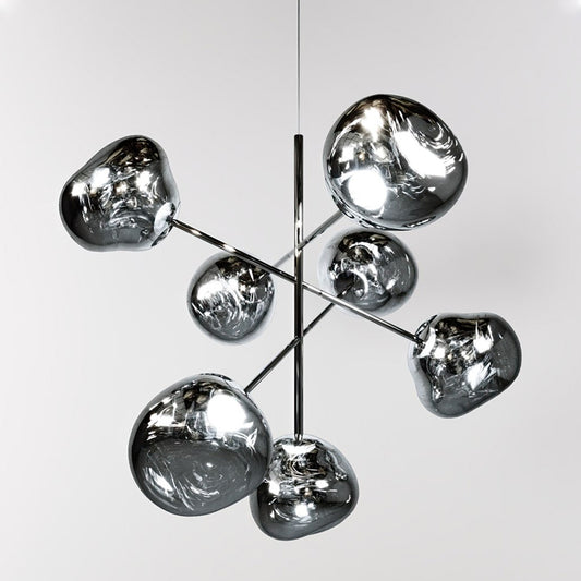 WOMO Melt Sputnik Globe Chandelier-WM2694