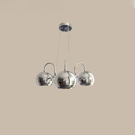 WOMO Chrome Globe Chandelier-WM2720