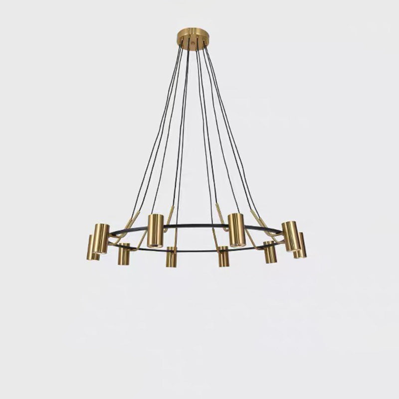 WOMO Gold Spotlight Chandelier-WM2698