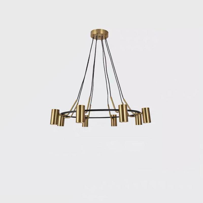 WOMO Gold Spotlight Chandelier-WM2698