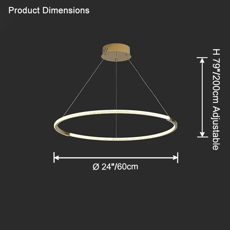 WOMO Circular Led Chandelier-WM2724