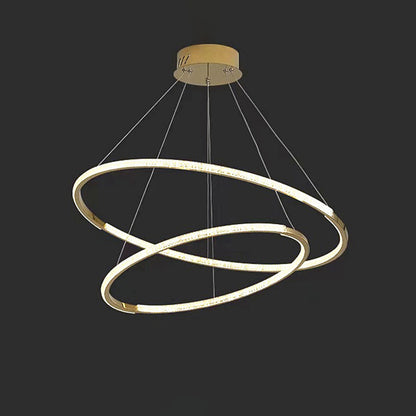 WOMO Tiered Circular Led Chandelier-WM2725