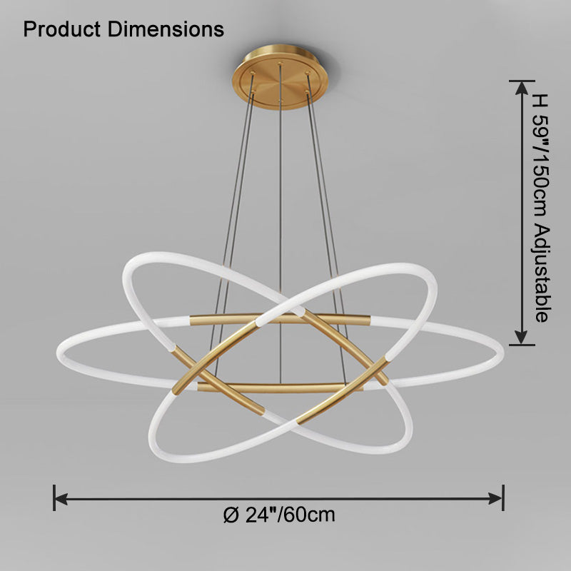 WOMO Orbit Led Chandelier-WM2701