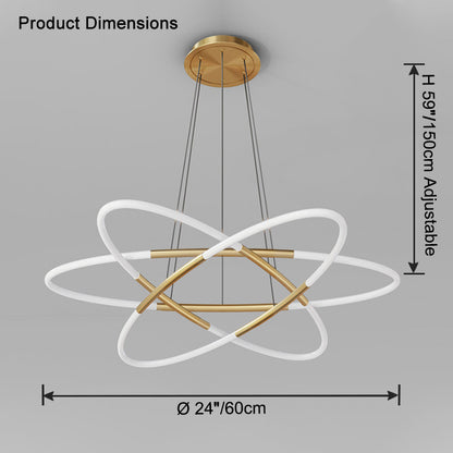 WOMO Orbit Led Chandelier-WM2701