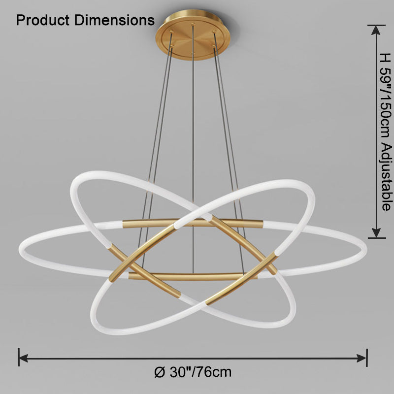 WOMO Orbit Led Chandelier-WM2701