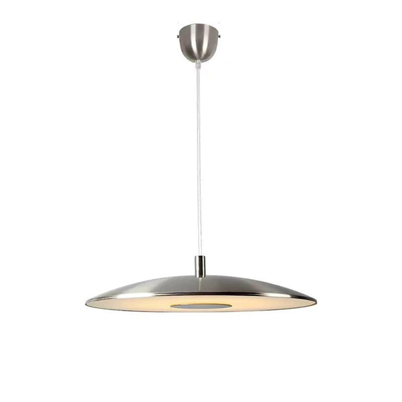 WOMO Chrome Flying Saucer Pendant Light-WM2727