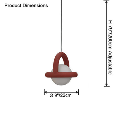 WOMO Globe Pendant Light-WM2728
