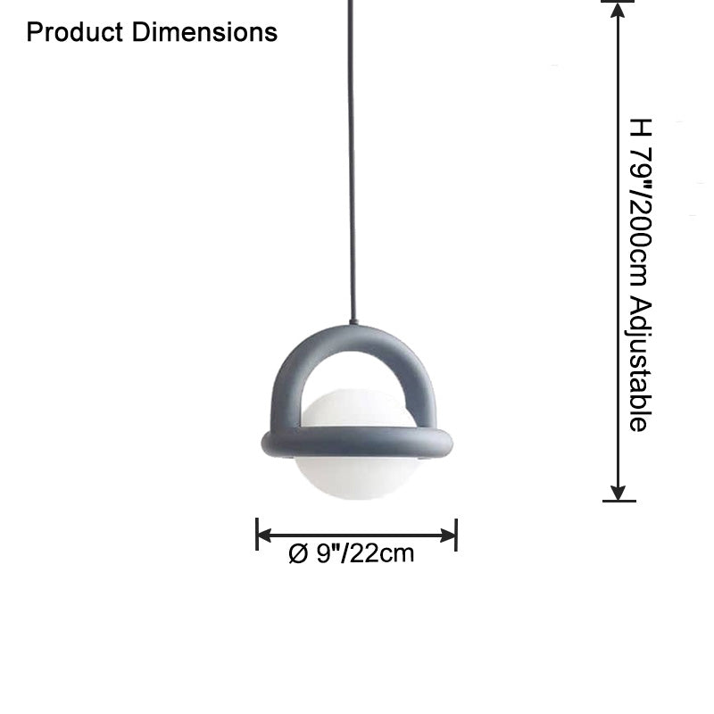 WOMO Globe Pendant Light-WM2728