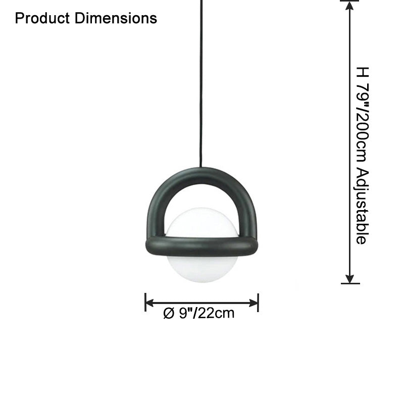 WOMO Globe Pendant Light-WM2728