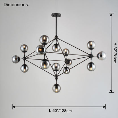 WOMO Sputnik Sphere Chandelier-WM2704