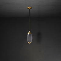WOMO Crystal Raindrop Pendant Light-WM2732