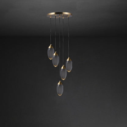 WOMO Crystal Rain Chandelier-WM2733