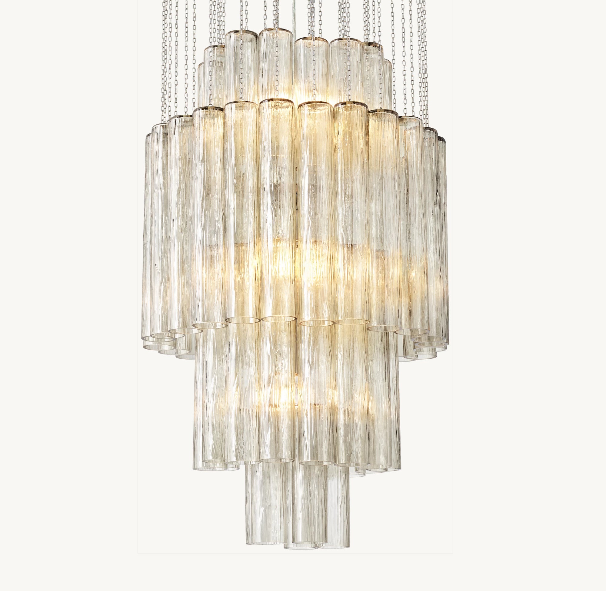 WOMO Tronchi Murano Glass Tiered Chandelier - Serenella