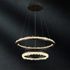 WOMO Rock Crystal Circular Led Chandelier-WM2715 thumbnail