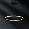 WOMO Rock Crystal Circular Led Chandelier-WM2715 thumbnail