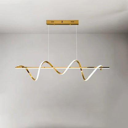 WOMO Spiral Linear Chandelier-WM2723