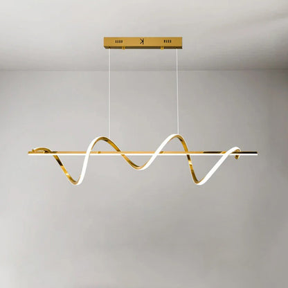 WOMO Spiral Linear Chandelier-WM2723