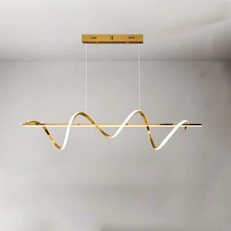 WOMO Spiral Linear Chandelier-WM2723