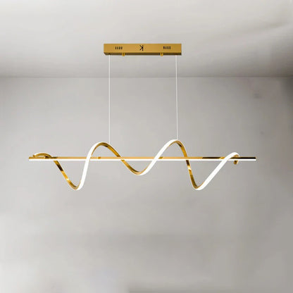 WOMO Spiral Linear Chandelier-WM2723