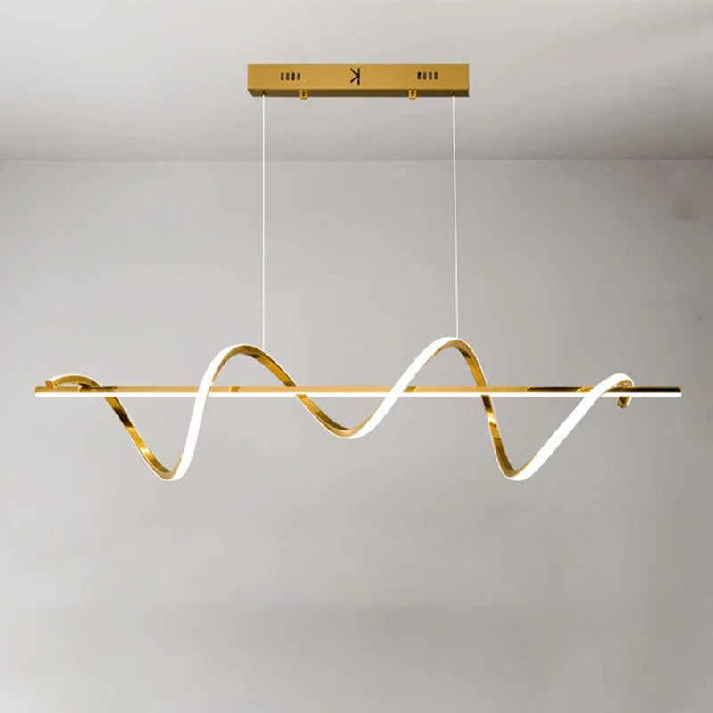 WOMO Spiral Linear Chandelier-WM2723